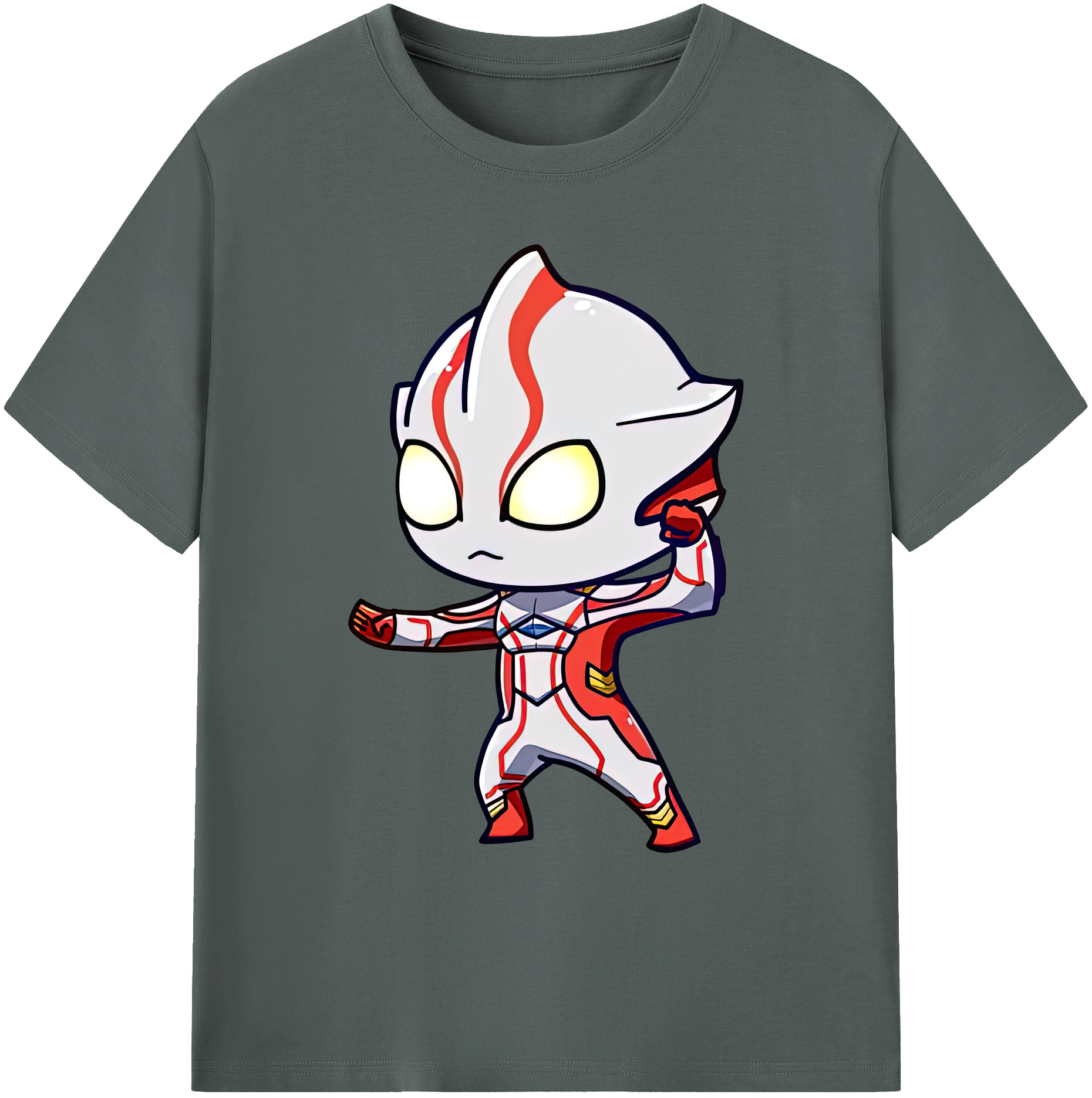 （画像用） ウルトラマン Ultraman 綿100％ メンズ半袖Tシャツ｜肌触りやわらか＆通気性